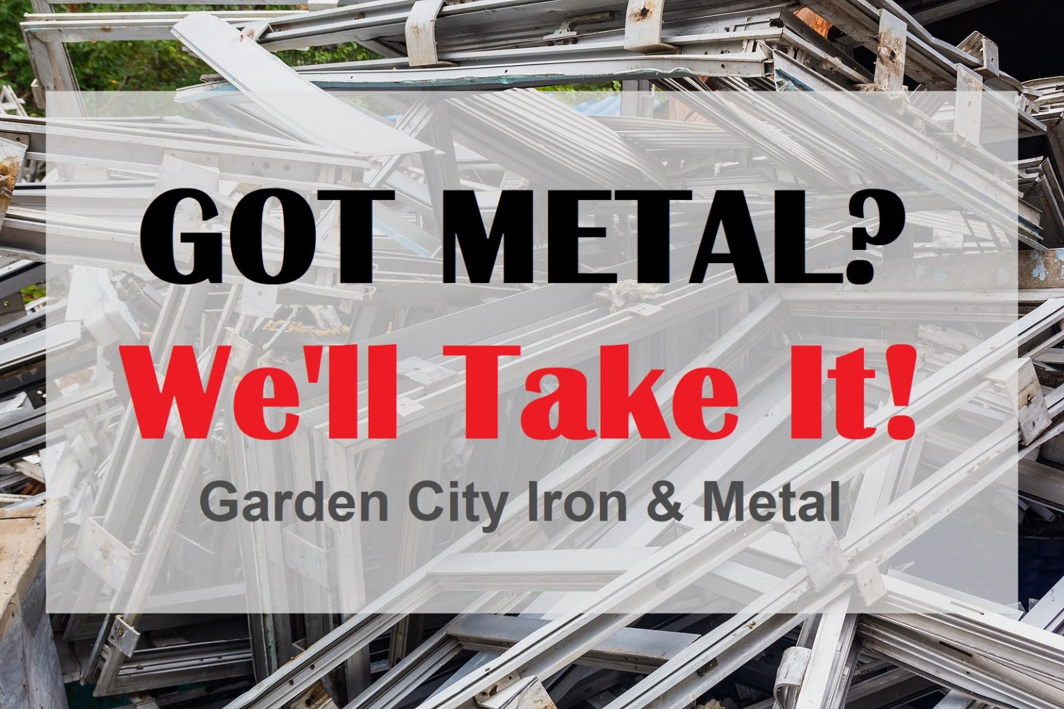 recycle metal near me | Garden City Iron & Metal